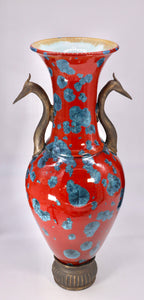 Heron Handle Series Vase